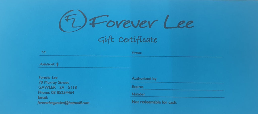 Forever Lee Gift Card/Voucher