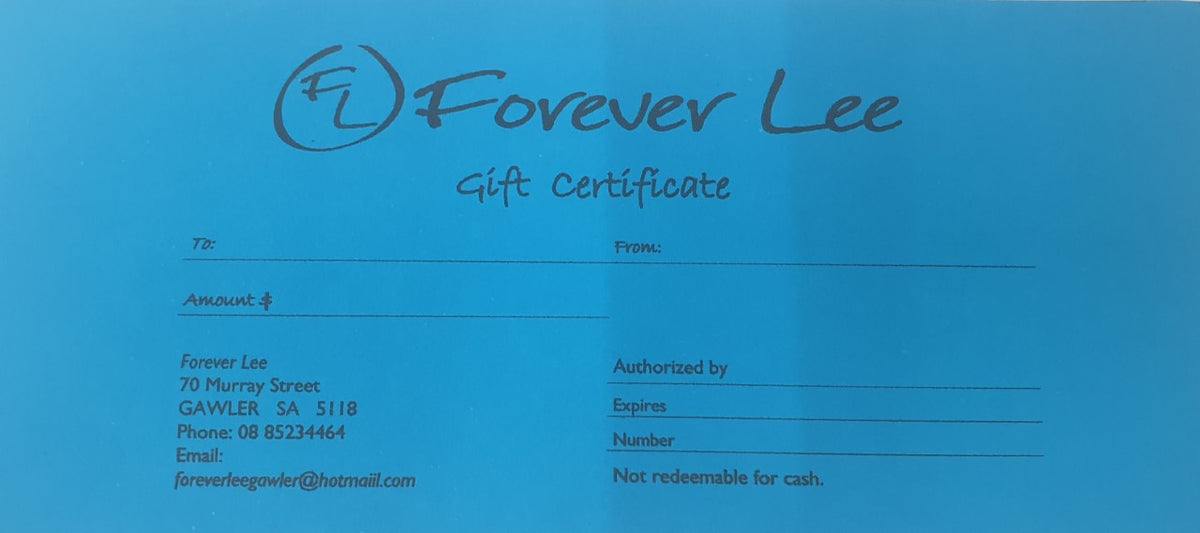 Forever Lee Gift Card/Voucher ForeverLee