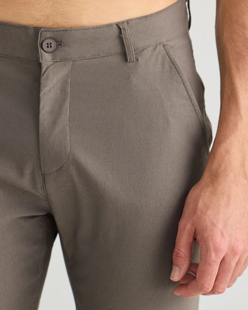 La Haute Couture Slim Fit Chino Taupe