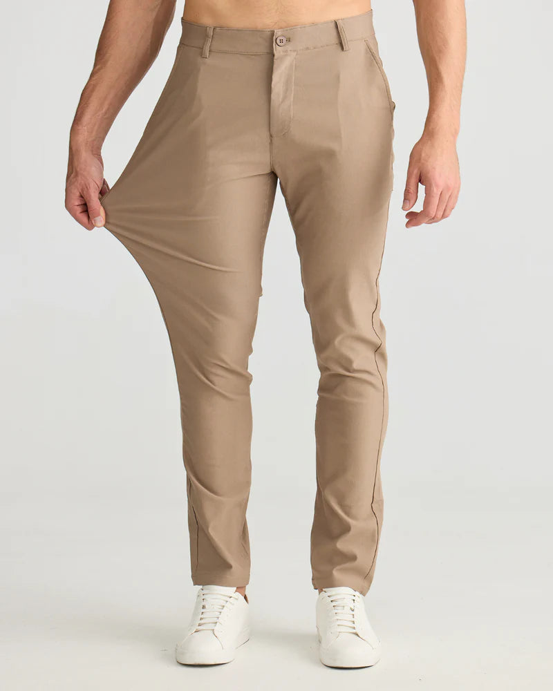 La Haute Couture Slim Fit Chino Khaki