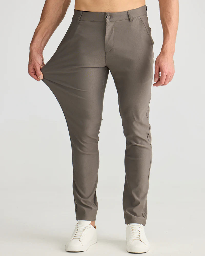 La Haute Couture Slim Fit Chino Taupe