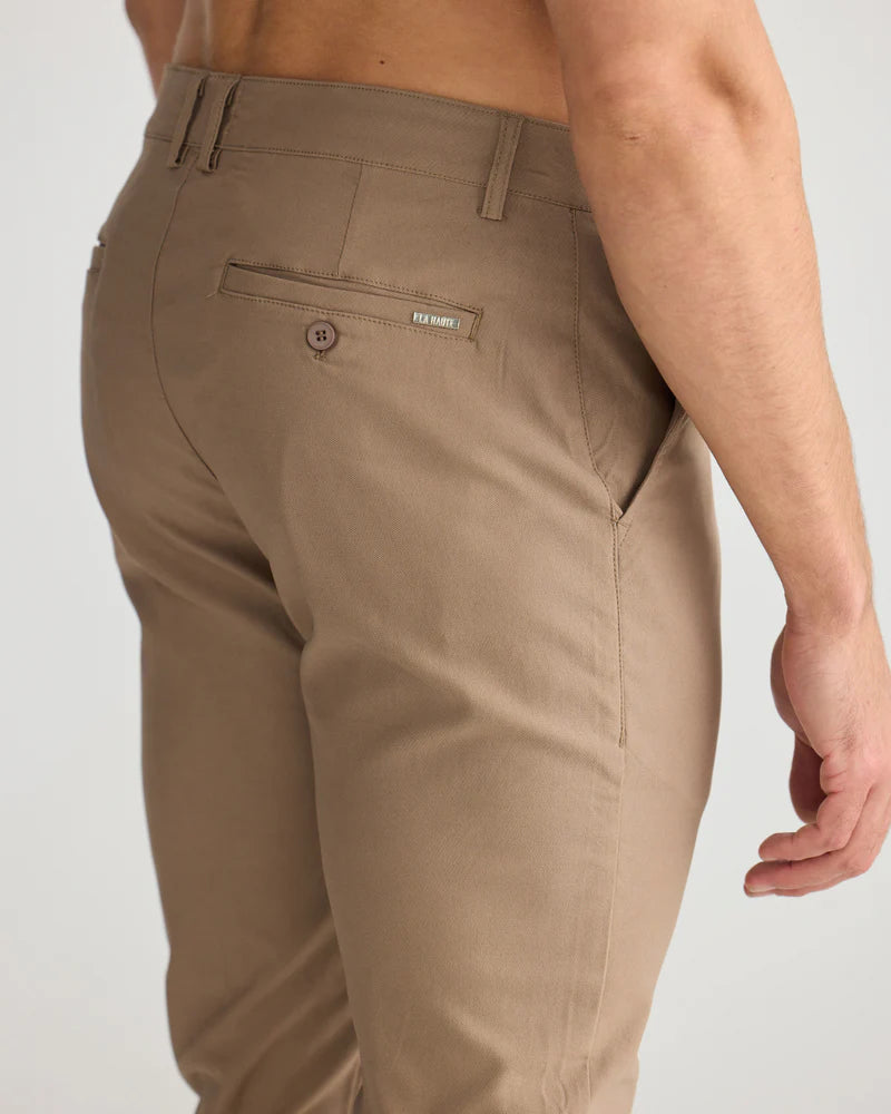 La Haute Couture Slim Fit Chino Khaki