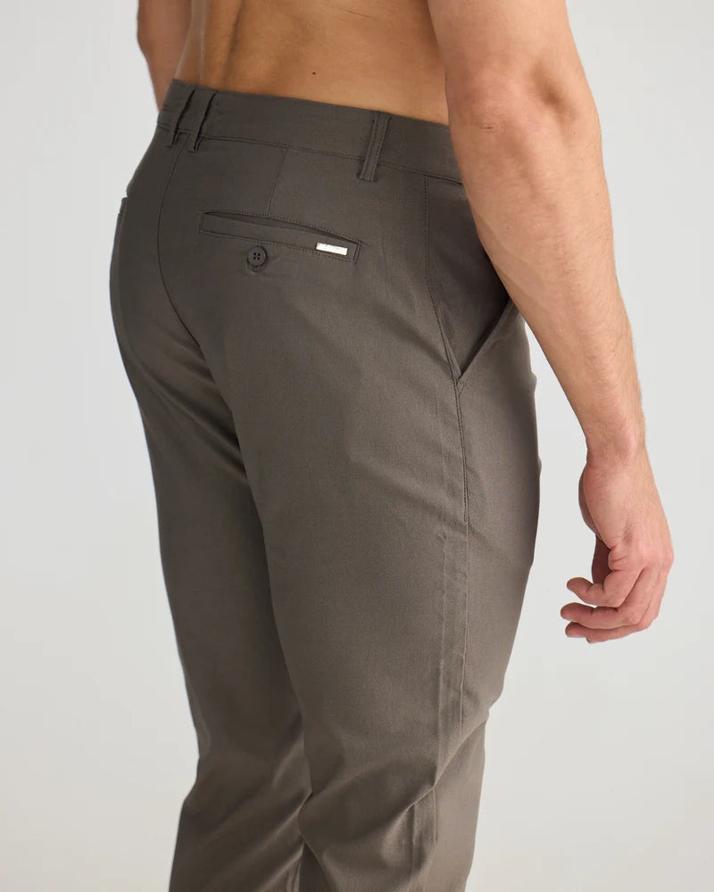 La Haute Couture Slim Fit Chino Taupe