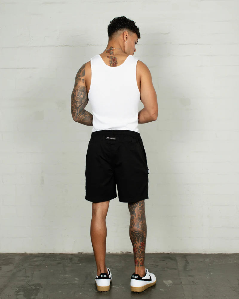 WNDRR Offend Beach Short Black