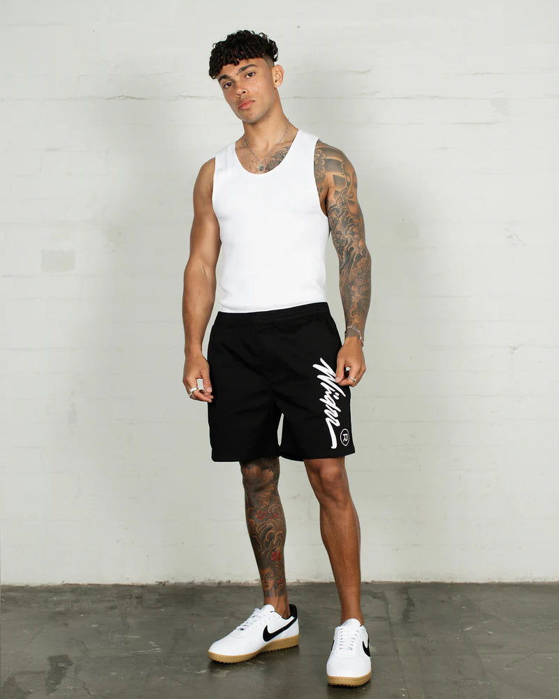 WNDRR Offend Beach Short Black