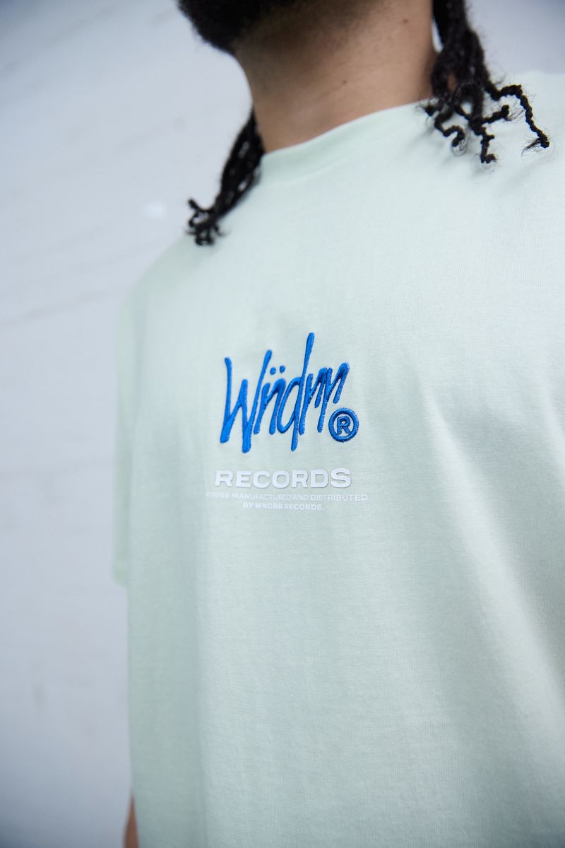 WNDRR Atlantic Box Fit Tee Aura Green