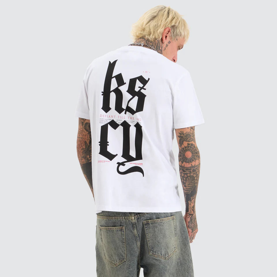 Kiss Chacey Defiant Standard Tee White