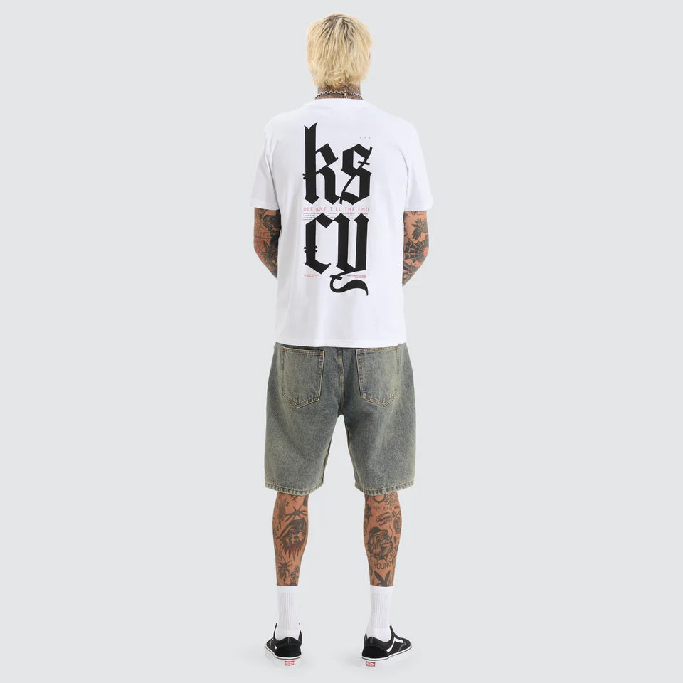 Kiss Chacey Defiant Standard Tee White