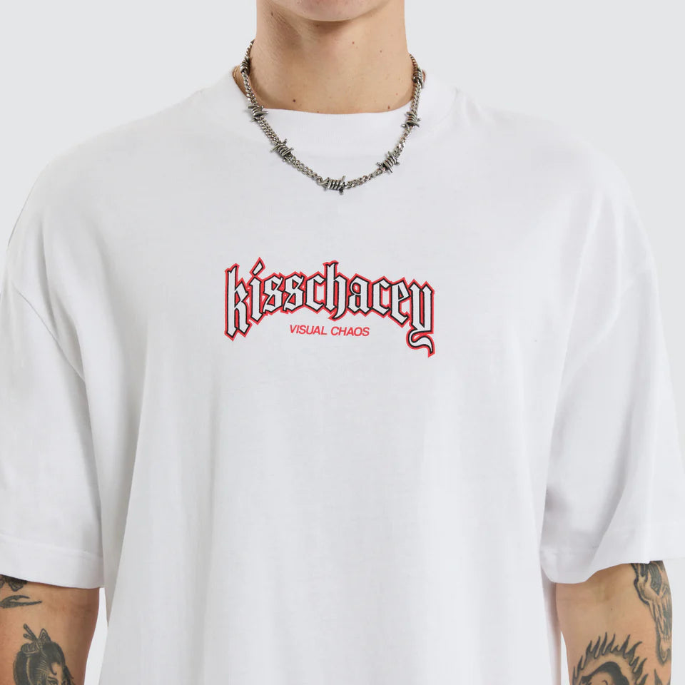 Kiss Chacey Archer Street Tee Optical White