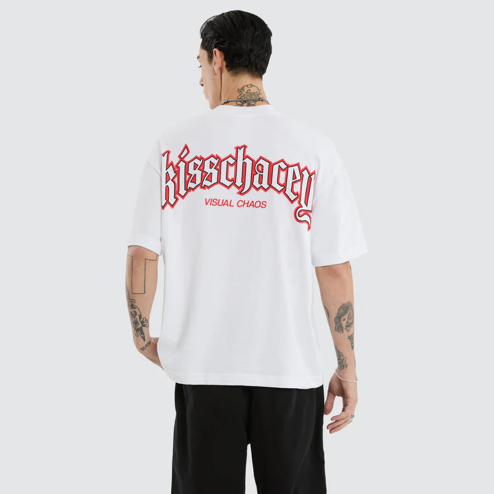 Kiss Chacey Archer Street Tee Optical White