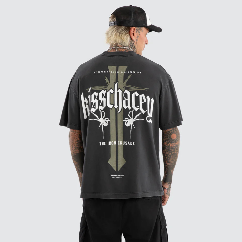 Kiss Chacey Crusade Street Tee Pigment Black