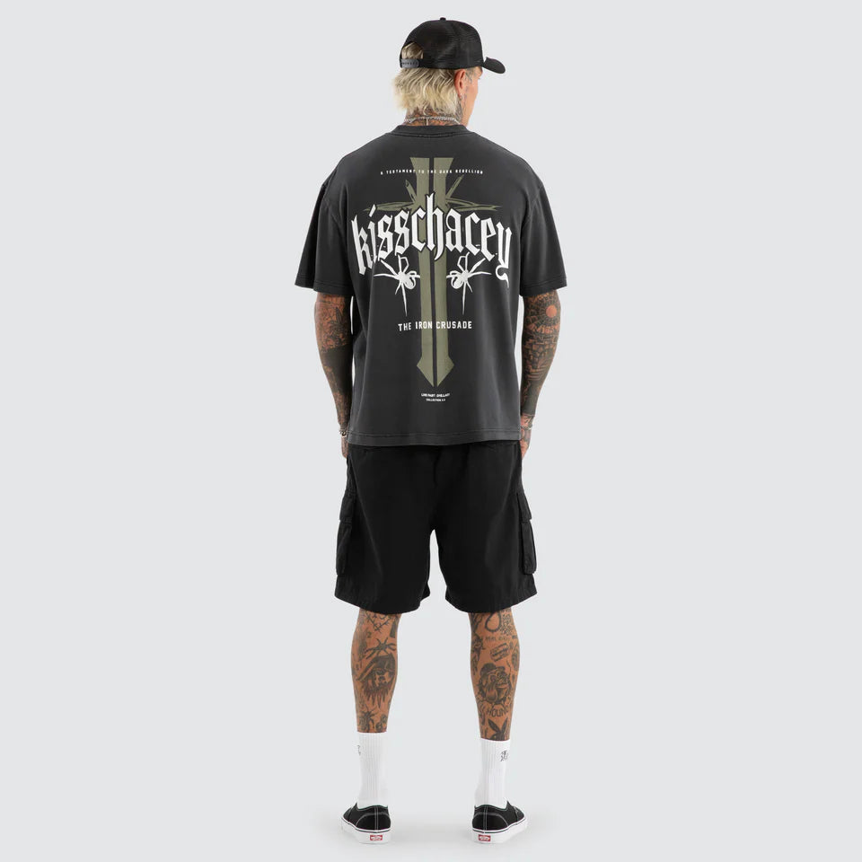 Kiss Chacey Crusade Street Tee Pigment Black