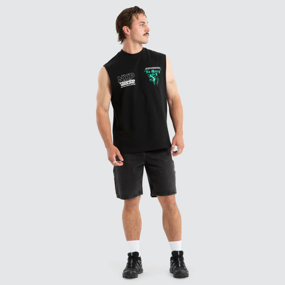 Nena & Pasadena Conrad Raptor Muscle Tee Black