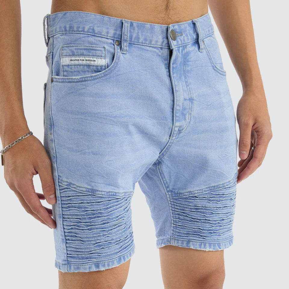 Nena & Pasadena Spitfire Denim Short Elgin Blue