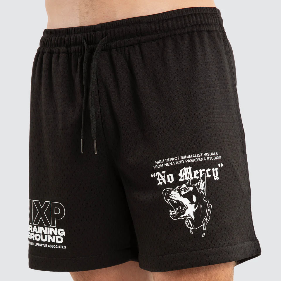 Nena & Pasadena Mercy Trigger Mesh Short Black