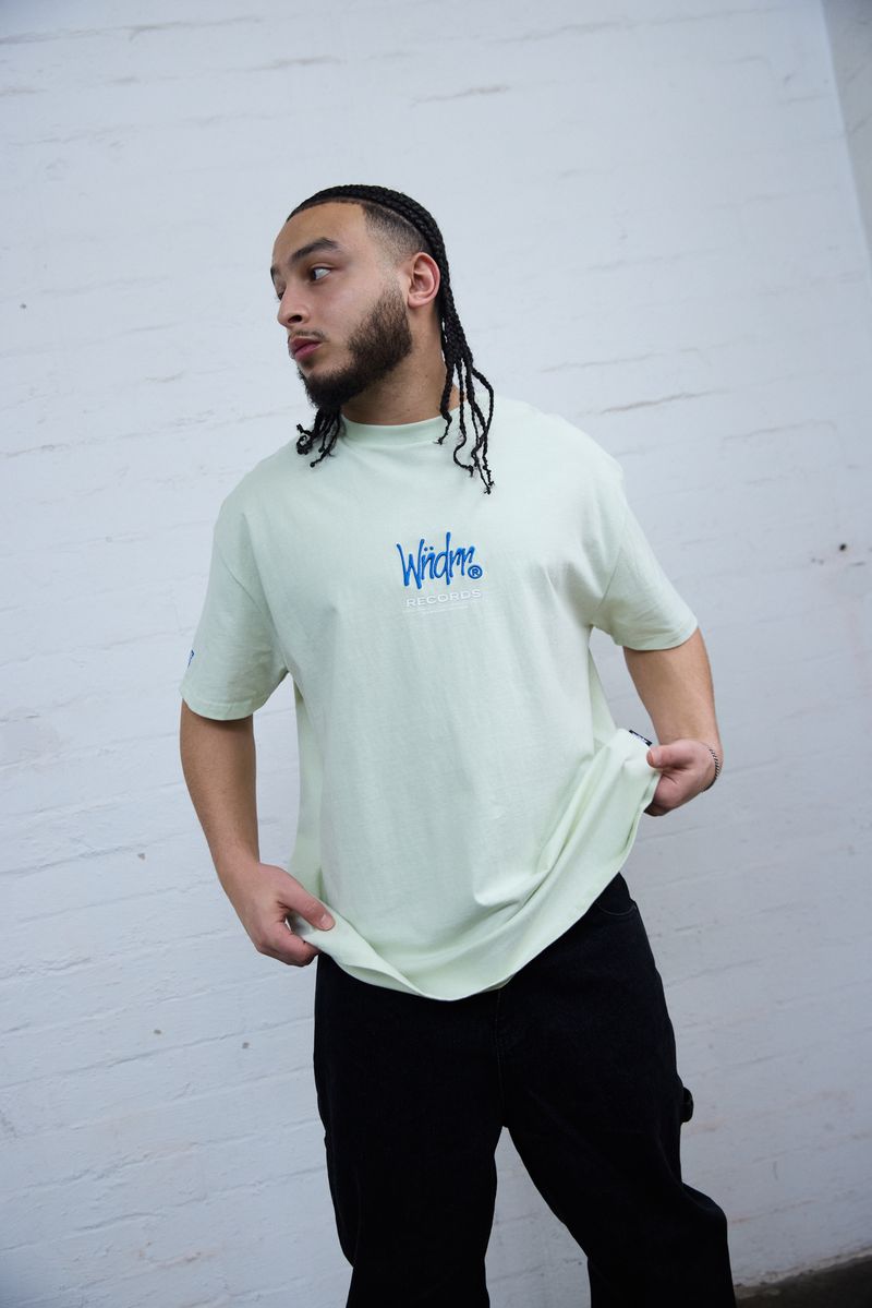 WNDRR Atlantic Box Fit Tee Aura Green