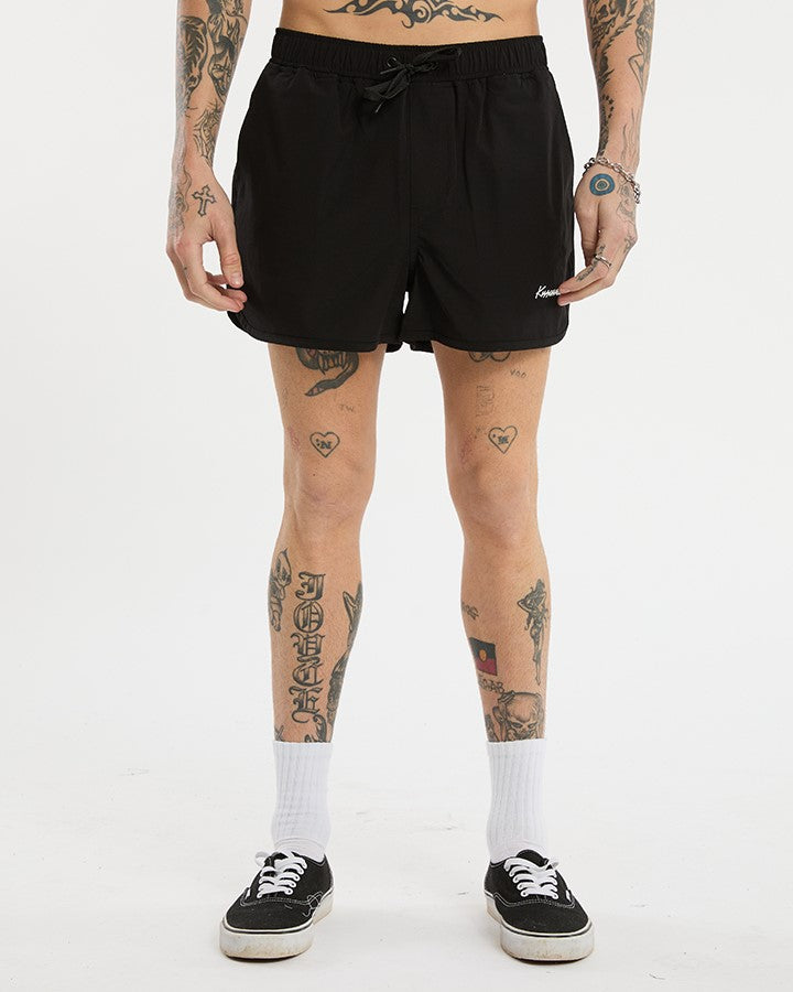 Kiss Chacey Darkness Elastic Waste Short Black
