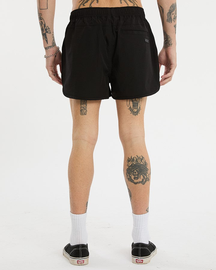 Kiss Chacey Darkness Elastic Waste Short Black