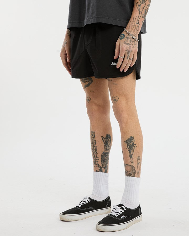 Kiss Chacey Darkness Elastic Waste Short Black