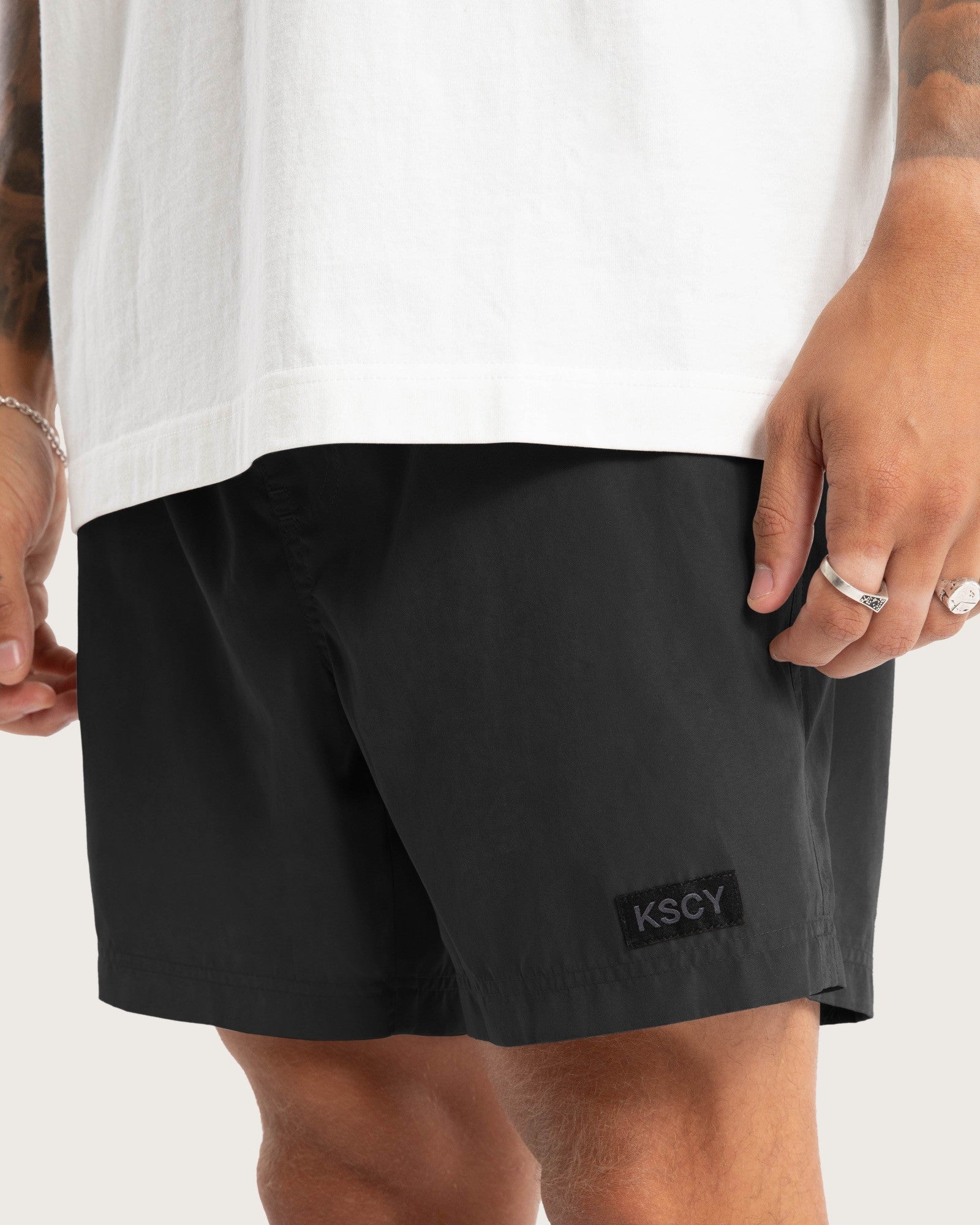 Kiss Chacey Sunrise Elastic Waste Shorts Black