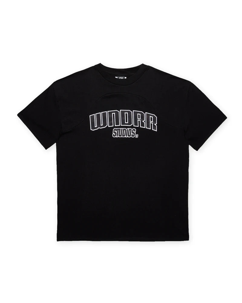 WNDRR Limitz Panel Club Tee Black