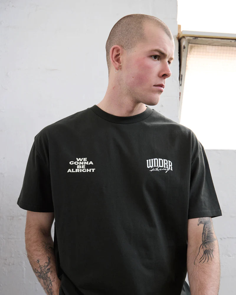 WNDRR Swerve Box Fit Tee Ink