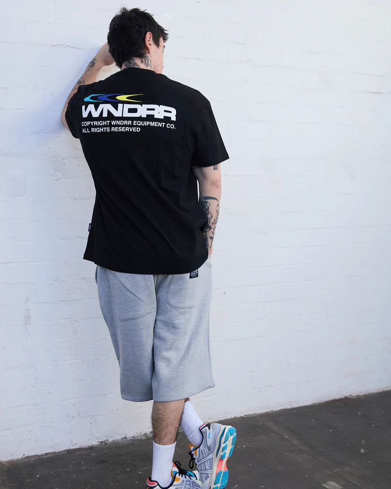 WNDRR Triad Box fit Tee Black