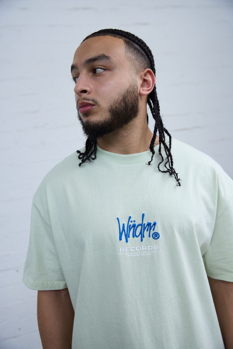 WNDRR Atlantic Box Fit Tee Aura Green