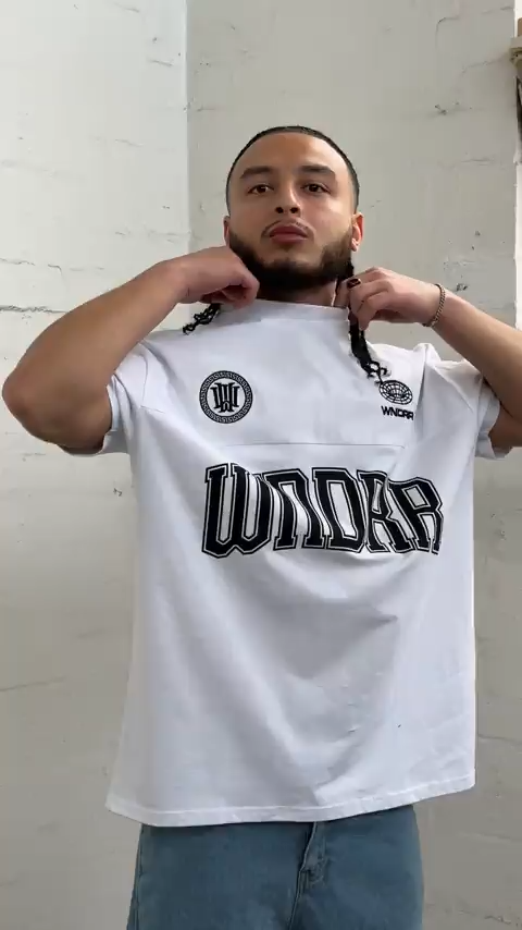 WNDRR Possession Box Fit Tee White
