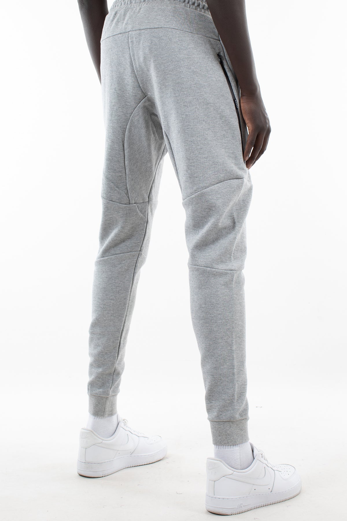 WNDRR Hoxton V2 Tech Trackpant Grey Marle